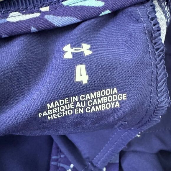 NWT Under Armour Women's 9” Links Printed Golf Shorts (4) - Picture 8 of 8